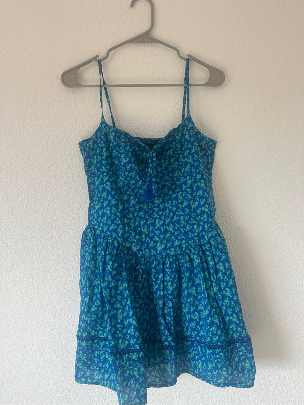 Roller Rabbit x Target drop waist novelty pattern lobster print drop waist dress